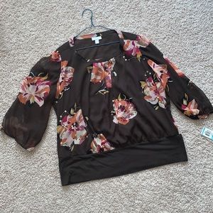 Charter Club Floral Top